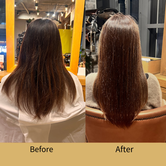 復元で毛先復活！