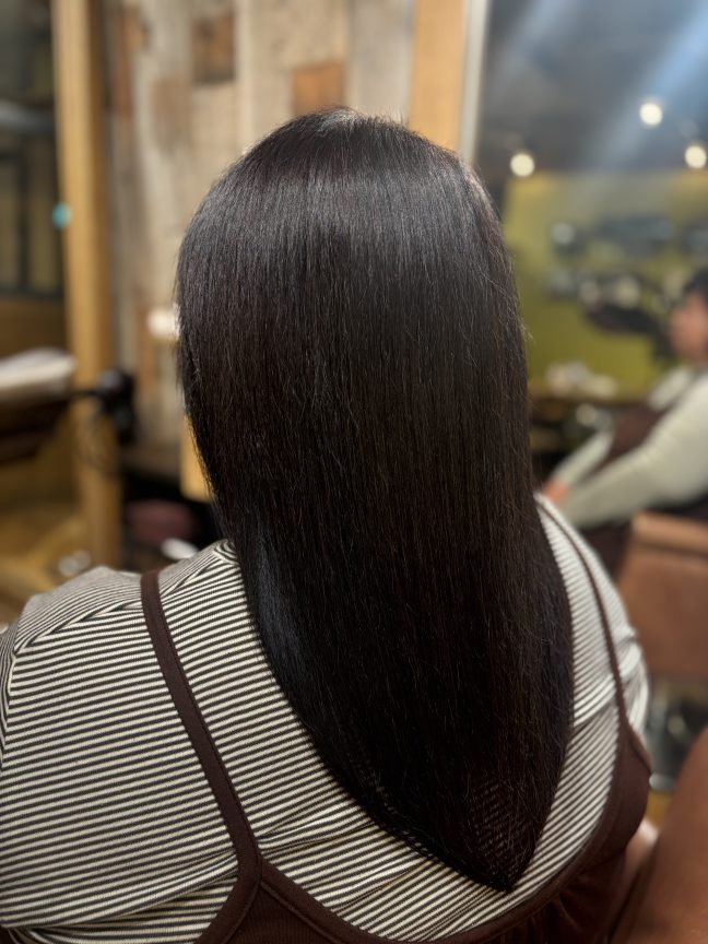 美しい髪をを育てる為に