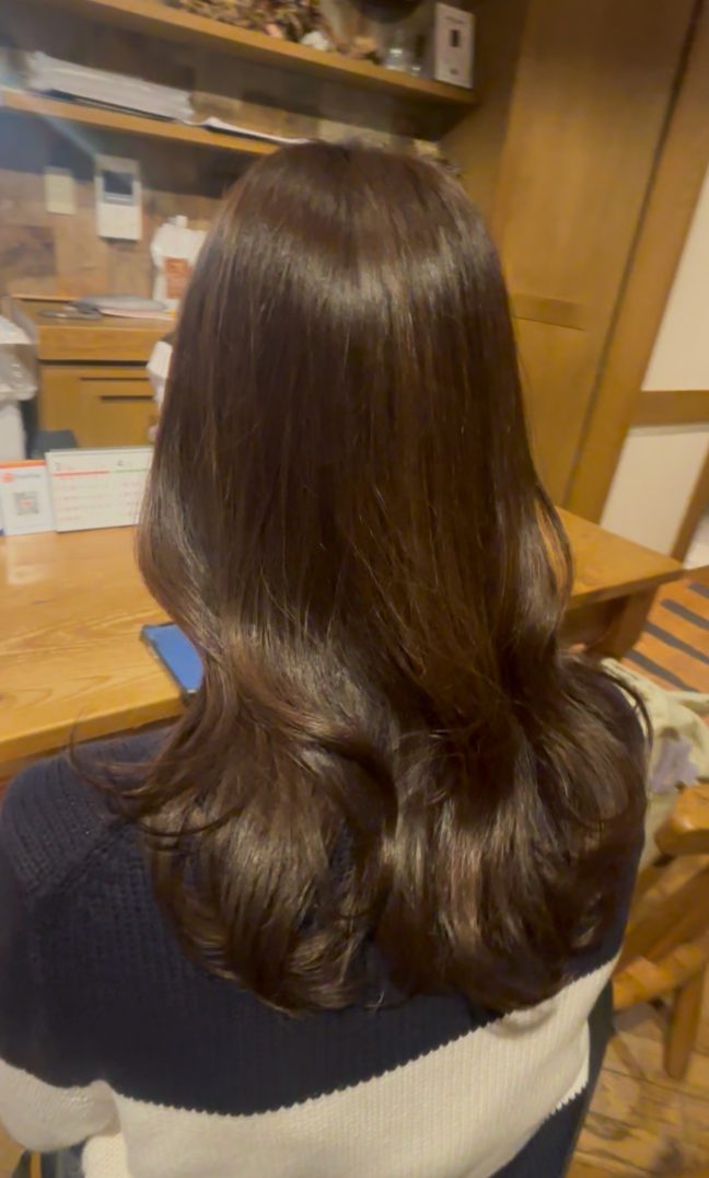 艶髪✖️巻き髪