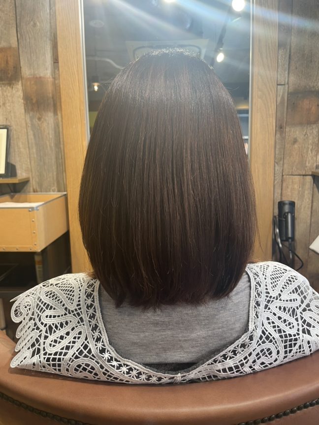 “素髪に戻すケア”
